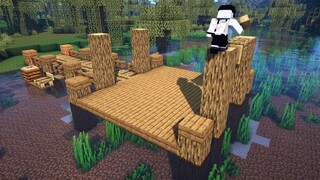 SheepGG】minecraft reprint: cara membangun rumah danau