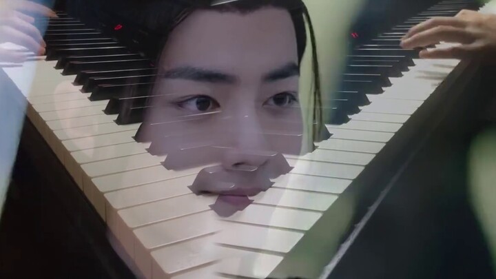 Chen Qingling|Bản sắp xếp siêu đẹp "Đừng quên" của Lan Wangji cho hai cây đàn piano (một người và bố