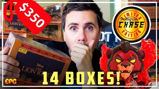 I BOUGHT 14 LION KING HOT TOPIC FUNKO BOXES! $330! WILL I GET A CHASE?