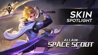 Allain Space Scout Skin Spotlight - Garena AOV (Arena of Valor)