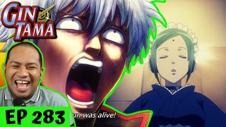 CAN'T STOP LAUGHING!!!🤣 GIN'S CONFESSION BOOTH | Gintama Episode 283 [REACTION]