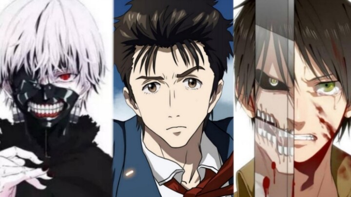 Food Anime | Attack On Titan | Parasyte | Tokyo Ghoul