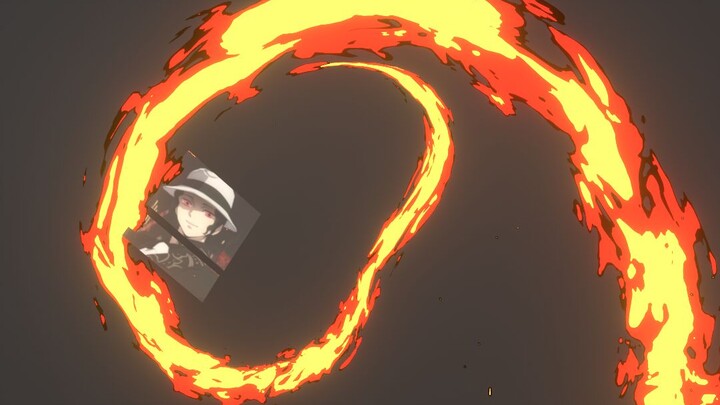 Sun Breathing Experience Card [Blender3.6 Geometry Node]