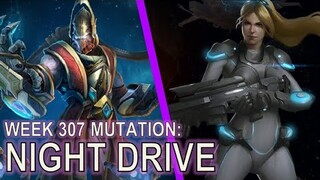 Lazurs in the dark | Starcraft II: Night Drive (ft Twotuuu)