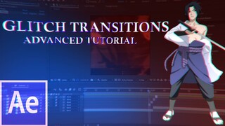 BEST GLITCH TRANSITIONS | Adobe After Effects AMV TUTORIAL