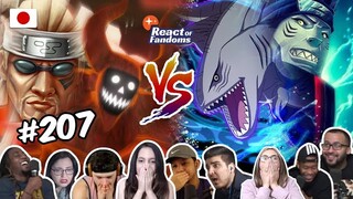 KISAME Vs Killer Bee 🔥🇯🇵 N.S. 207 Reaction MASHUP |  The Tailed Beast vs. The Tailless Tailed Beast