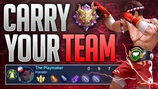 THIS IS HOW TO HANDLE A LOSING TEAM WITH CHOU!  | Mythical Glory Chou Solo Rank Gameplay - MLBB