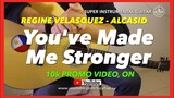 Regine Velasquez You Made Me Stronger 10k Subs Giveaway instrumental guitar karaoke version with lyr