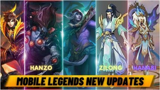 HANABI JANUARY 2022 COLLECTOR SKIN | HANZO NEW SKIN | NEW ZILONG SKIN & MORE | MLBB UPCOMING UPDATES