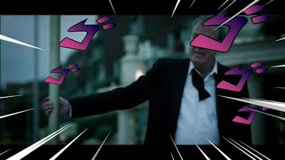 Jeremy Clarkson's Maserati advert but its a jojo reference