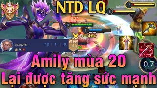 Amily mùa 20 liên quân | Cách chơi, lên đồ, phù hiệu, bảng ngọc cho tướng amily mùa 20 đi rừng, top