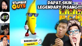 Reaksi ACI GameSpot & Frost Diamond Mendapatkan Skin Legendary Pisang | Stumble Guys Indonesia