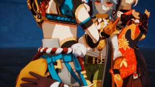 【原神MMD】拍 五 郎 屁 ♂ 股