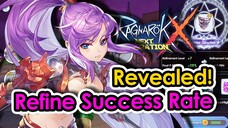 [ROX] Refine Success Rate Had Finally Officially REVEALED! Along With Other Things | KingSpade