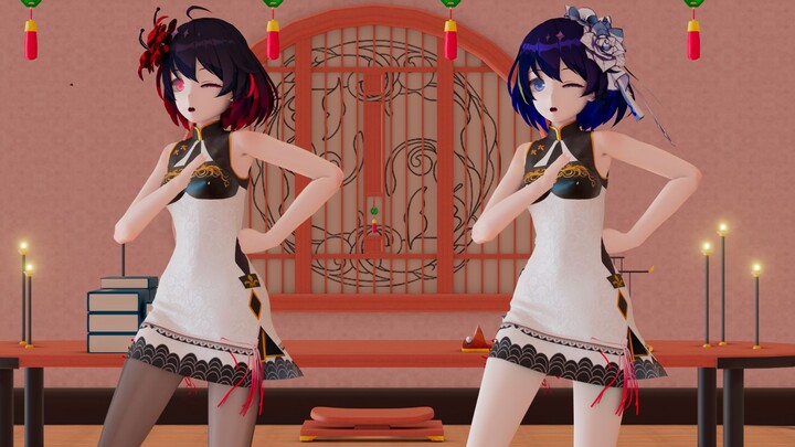 [MMD/Fabric Calculation] I want both of the cheongsam Xier~