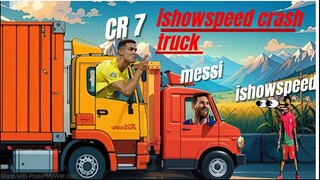 IShowSpeed Dihantam Truk Messi animation | animasi kartun