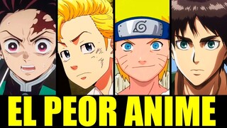 ¿Cuál es el PEOR ANIME 2022 para los OTAKUS? NARUTO SHIPPUDEN SHINGEKI NO KYOJIN ITACHI VS SASUKE