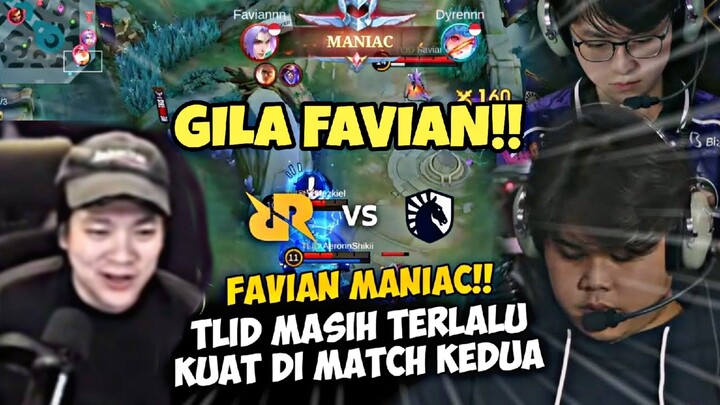 REACTION JONATHAN FINAL MPL RRQ VS LIQUID GILA FAVIAN 🥶🥶😱