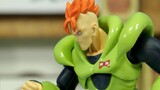 [656 Stop Motion Animation] High-energy throughout! Battle between Androids! Dragon Ball Android 16 
