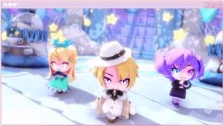 【MMD】ぴこぴこ東京、但是Luca X Selen X Pomu！