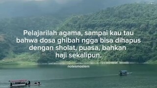 (ghibah) membicarakan keburukan orang lain