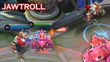 NEW Jawhead SKIN AUTOTROLL!! Mobile Legends Funny Gameplay