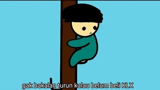 Animasi Kartun Dubbing Sunda Lucu Beban Orang Tua Pengen Beli KLX 😂 ( Translate Indonesia )
