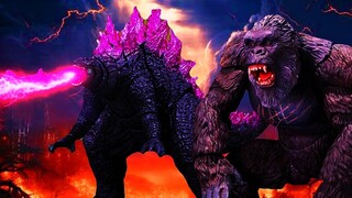 Godzilla X Kong The New Empire - FULL STOP MOTION TRAILER (Re-Created) | 4K HDR