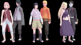 Marikit【NARUTO MMD】NARUHINA*SASUSAKU*SAIINO