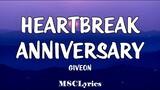 Giveon - Heartbreak Anniversary (Lyrics)🎵