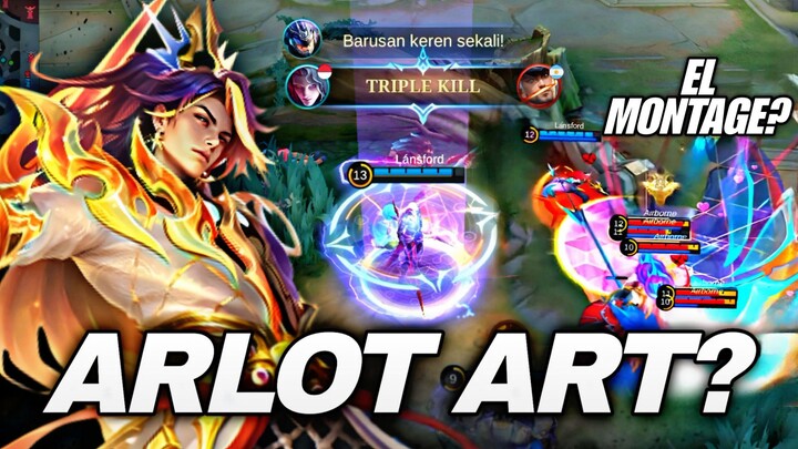 ARLOT DAMAGE BIKIN MUSUH GABISA BERKUTIK 🔥