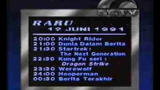 Masa Masa Indah 19 Juni 1991 + SCTV Ident 1991 Air