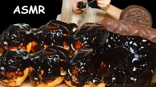 Dark Chocolate Eclairs MUKBANG | Eating ASMR Sounds | Nusha ASMR