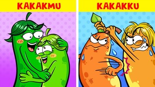 Kakakku vs Kakakmu || Prank Kocak untuk Kakak dan Adik || Sepasang Pir