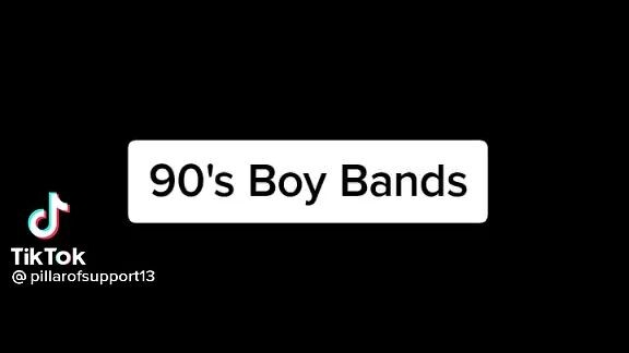 90's Boy Bands