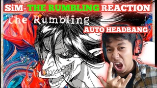 RUMBLINNGGG🤘🤘 (SiM-The Rumbling Full Version Reaction / Shingeki No Kyojin season 4 Part 2 Opening)