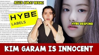 Kim Garam Mengaku Tak Bersalah, Ini Tanggapan Hybe !!