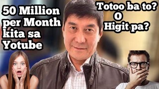 MAGKANO ANG SWELDO NI RAFFY TULFO SA YOUTUBE