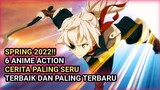 ACTION SPRING 2022!! 6 Anime action dengan cerita paling seru