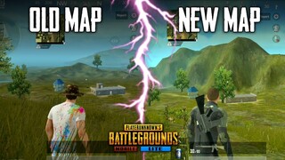 PUBG Mobile lite Old Map Vs New Map Comparison | Erangle 2.0 Review