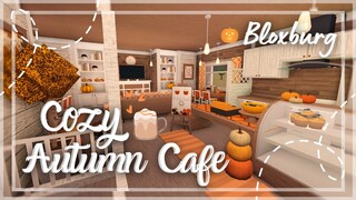 Roblox | Bloxburg | Cozy Autumn Cafe | Speedbuild & Tour | Tapioca