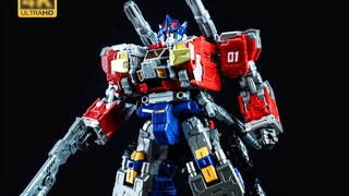 [Stop Motion Animation] Yuanzu Optimus Prime! Diaclone DA65 Battle Base Optimus Prime Sharing