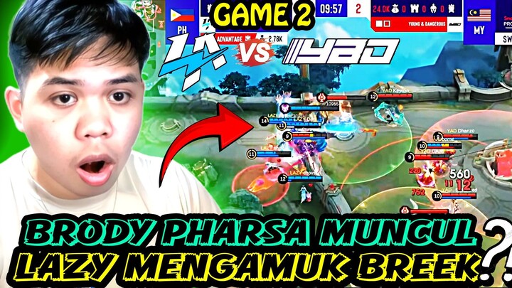 lazy esport vs young dangerous game 2 snapdragon mlbb #BstationGamers #bestofbest