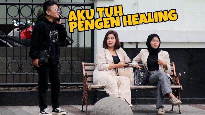 DEBAT KOCAK IZIN PENGEN HEALING KE AYANG :(