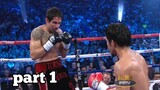 Manny Pacquiao vs Antonio Margarito HD PART 1
