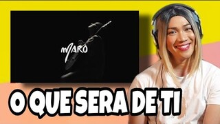 MARO - O Que Será de Ti (Official Video) [REACTION VIDEO ]