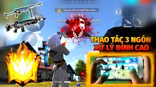 [Free Fire] Show Thao Tác Tay Bắn 3 Ngón Kéo Tâm iPhone Cực Gắt