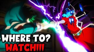 Where To Watch The My Hero Academia Wolrd Hero Mission Movie!