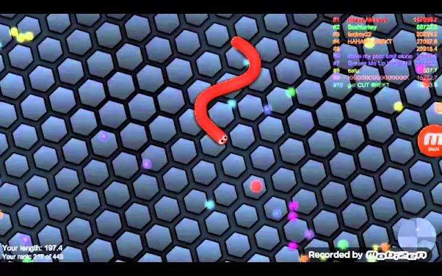 Slitherio-เกมส์ที่เล่นแล้วหัวร้อน 1