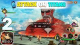🆕 Attack on titan brave order Gameplay Walkthrough Part 2 android, iOS Apk |  進撃の巨人 Brave Order